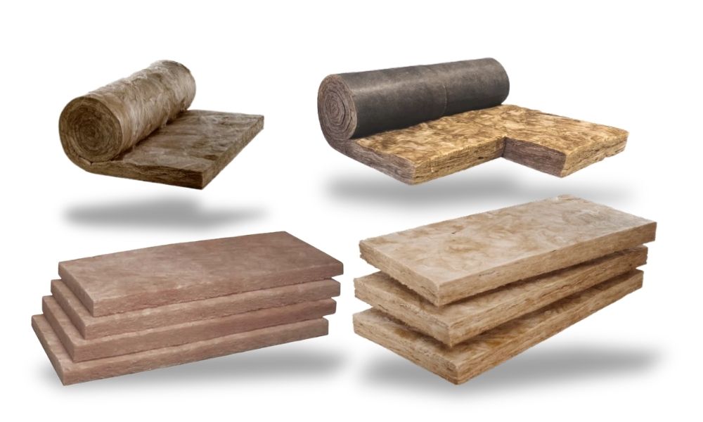 lana mineral de vidrio